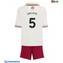 Fotballdrakt Barn Arsenal Piero Hincapie #5 Tredjedraktsett 2025-26 Kortermet (+ Korte bukser)